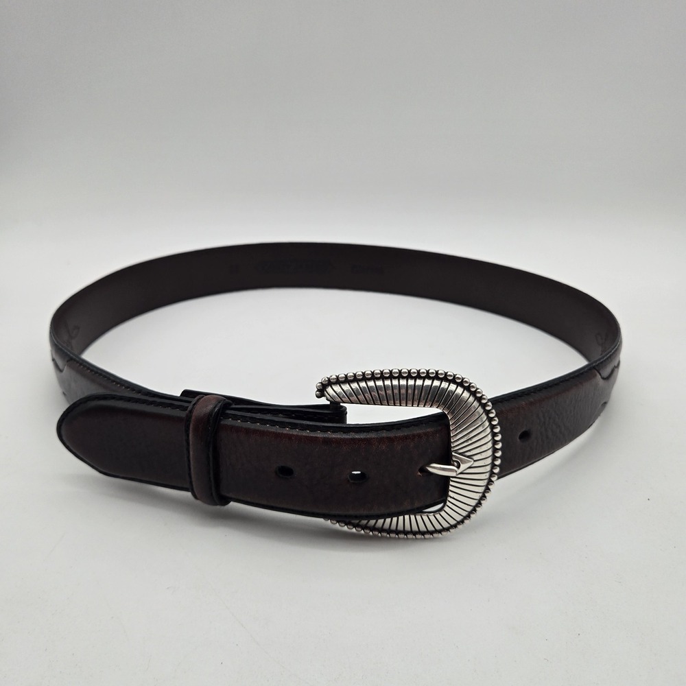 Men's Cody James Genuine Leather Belt 36 Brown Western Country Rodeo CJ51109